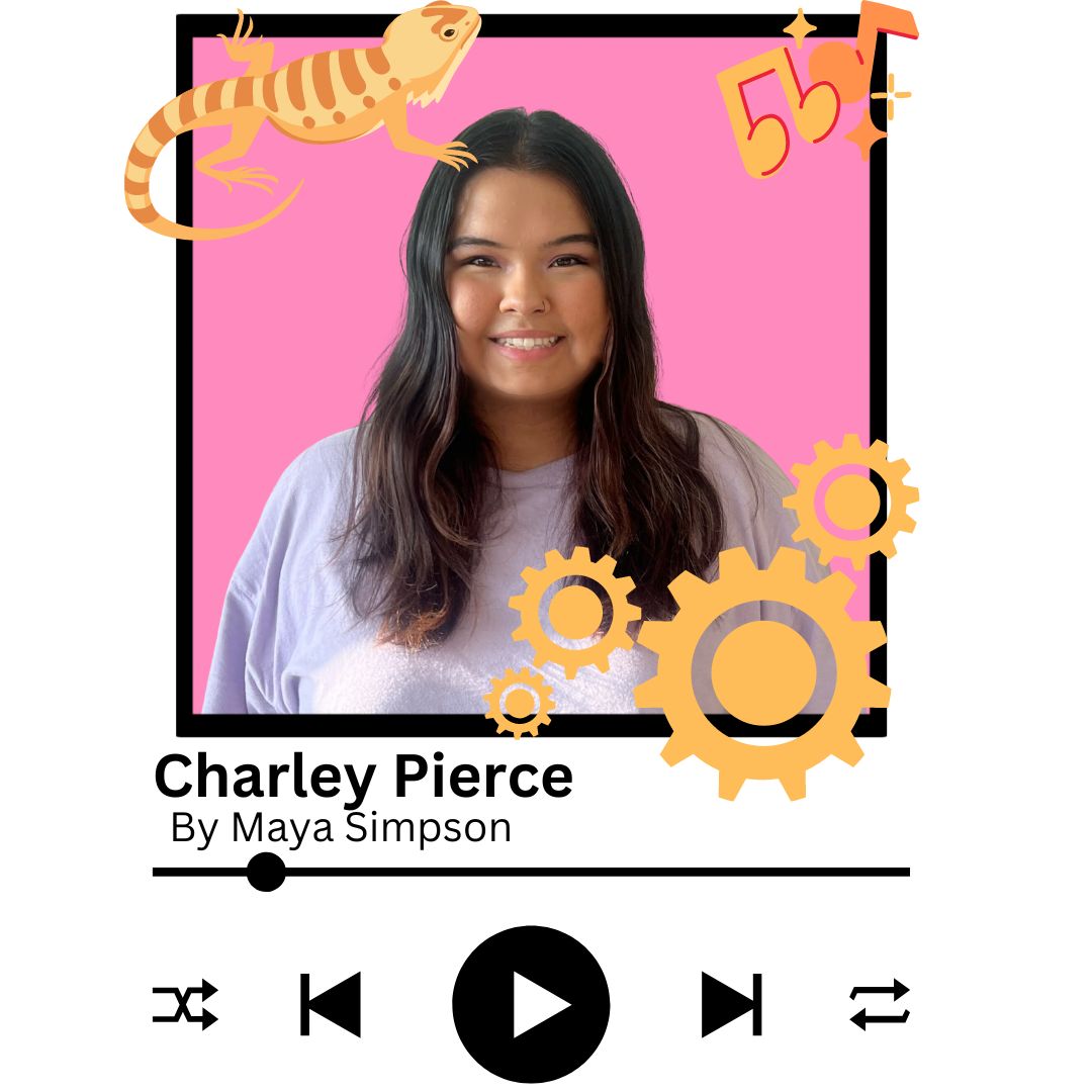 Charley Pierce: Empowered by work, music, and her dragon