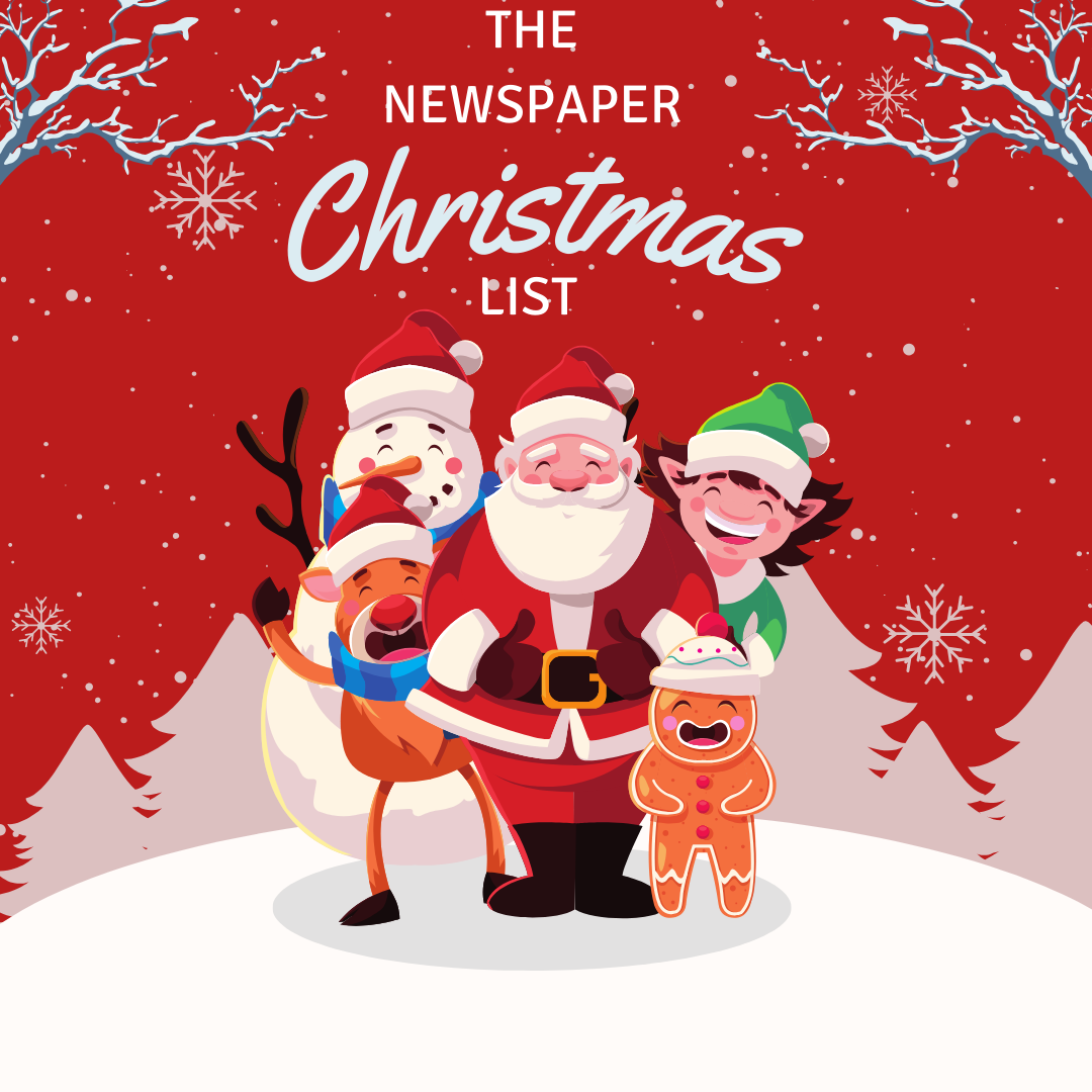 Newspaper Christmas List