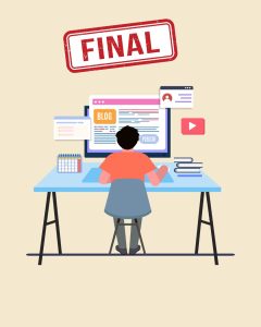 Jogging up to Journalism: What's so different about Ms. Cromer's English Final?