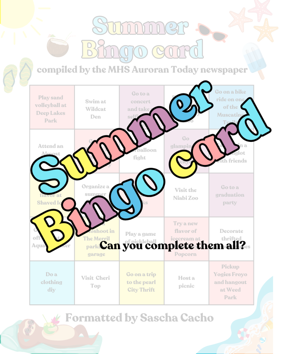 Summer Bingo Card