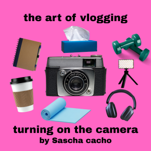 The art of vlogging: turning on the camera