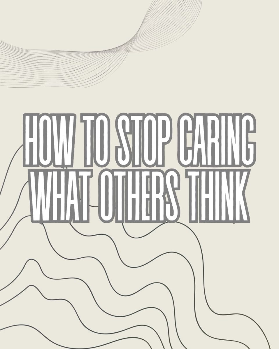 How to stop caring about what others think