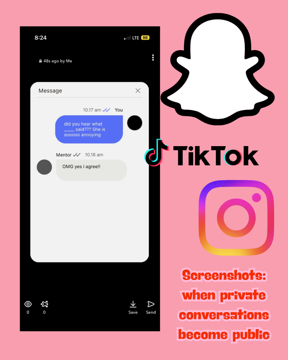 Screenshots: When private conversations become public