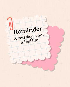 The Sky Isn't Falling: Why Your Bad Day Isn't a Bad Life
